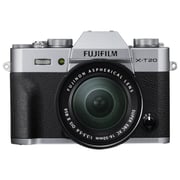 Fujifilm X-T20 Mirrorless Digital Camera Body Silver + XC 16-50mm f/3.5-5.6 OIS II Lens Kit