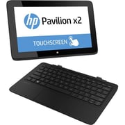 HP Pavilion x2 10-K005NE Convertible Touch Laptop - Atom 1.3GHz 2GB 32GB Shared Win8.1 10.1inch Silver