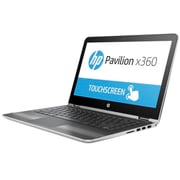 HP Pavilion x360 13-U101NE Convertible Touch Laptop - Core i5 2.5GHz 8GB 1TB Shared Win10 13.3inch FHD Silver