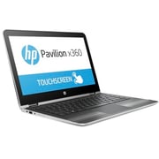 HP Pavilion x360 13-U101NE Convertible Touch Laptop - Core i5 2.5GHz 8GB 1TB Shared Win10 13.3inch FHD Silver