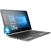 HP Pavilion x360 15-BK010NE Convertible Touch Laptop - Core i5 2.3GHz 8GB 1TB 2GB Win10 15.6inch FHD Silver