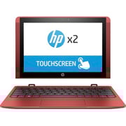 HP x2 10-P000NE Convertible Touch Laptop - Atom 1.44GHz 2GB 32GB Shared Win10 10.1inch WXGA Red