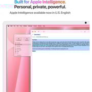 Apple iMac 24-inch (2024) - M4 with 10-Core CPU / 16GB RAM / 512GB SSD / 10-core GPU / macOS Sequoia / English & Arabic Keyboard / Pink / Middle East Version