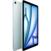 آيباد اير M2 (2024) - شاشة مقاس 11 بوصة - يدعم شبكة الواي فاي - سعة 512 جيجابايت - لون أزرق - إصدار الشرق الأوسط - مع تقنية فيس تايم