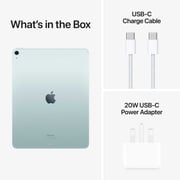 13-inch iPad Air M2 (2024) Wi-Fi + Cellular 128GB - Blue Middle East Version with FaceTime