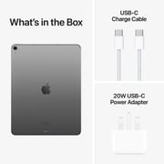 13-inch iPad Air M2 (2024) Wi-Fi + Cellular 1TB - Space Grey Middle East Version with FaceTime
