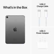 iPad mini (2024) Wi-Fi + Cellular 128GB - Space Grey Middle East Version with FaceTime