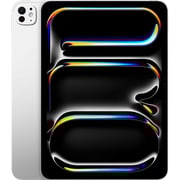 11-inch iPad Pro M4 (2024) Wi-Fi 256GB with standard glass - Silver Middle East Version with FaceTime