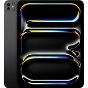 13-inch iPad Pro M4 (2024) Wi-Fi + Cellular 256GB with standard glass - Space Black Middle East Version with FaceTime
