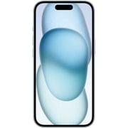 هاتف ايفون آبل ١٥ سعة ٢٥٦ جيجابايت باللون الأزرق مع تطبيق فيس تايم - إصدار الشرق الأوسط 
