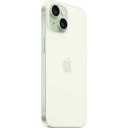 هاتف ايفون آبل ١٥ سعة ٢٥٦ جيجابايت باللون الأخضر مع تطبيق فيس تايم - إصدار الشرق الأوسط 
