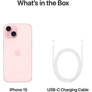 Apple iPhone 15 (128GB) - Pink Middle East Version with FaceTime