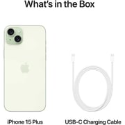 Apple iPhone 15 Plus (128GB) - Green Middle East Version with FaceTime