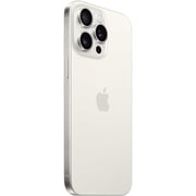 Apple iPhone 15 Pro Max (256GB) - White Titanium Middle East Version with FaceTime