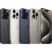 Apple iPhone 15 Pro (256GB) - Natural Titanium Middle East Version with FaceTime