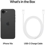 Apple iPhone 16e (256GB) - Black Middle East Version with FaceTime