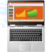 Lenovo Yoga 710-14ISK Laptop - Core i7 2.5GHz 8GB 256GB Shared Win10 14inch FHD Silver