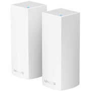Linksys WHW0302 Velop Tri-Band AC4400 Modular True Whole Home Wi-Fi Mesh System - Pack of 2