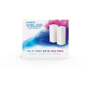 Linksys WHW0301-UK Velop Tri-Band AC2200 Whole Home Wi-Fi Mesh System, Router Replacement for Home Network - White, Pack of 1