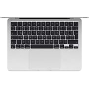 Apple MacBook Air 13-inch (2024) - M3 with 8-core CPU / 8GB RAM / 256GB SSD / 8-core GPU / macOS Sonoma / English & Arabic Keyboard / Silver / Middle East Version