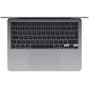 Apple MacBook Air 13-inch (2024) - M3 with 8-core CPU / 24GB RAM / 512GB SSD / 10-core GPU / macOS Sonoma / English Keyboard / Space Grey / Middle East Version