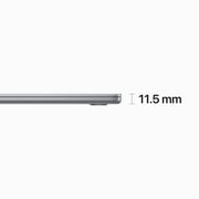 Apple MacBook Air 15-inch (2023) - Apple M2 Chip / 8GB RAM / 512GB SSD / 8-core CPU / 10-core GPU / macOS Ventura / English & Arabic Keyboard / Space Grey / Middle East Version - [MQKQ3AB/A]