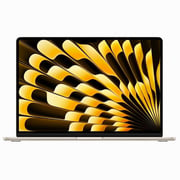 Apple MacBook Air 15-inch (2023) - Apple M2 Chip / 8GB RAM / 512GB SSD / 8-core CPU / 10-core GPU / macOS Ventura / English Keyboard / Starlight / Middle East Version - [MQKV3ZS/A]