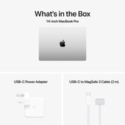 Apple MacBook Pro 14-inch (2024) – M4 Pro with 12-core CPU / 24GB RAM / 512GB SSD / 16-core GPU / macOS Sequoia / English Keyboard / Silver / Middle East Version