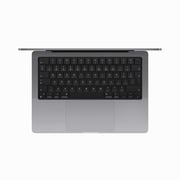 Apple MacBook Pro 14-inch (2023) - M3 with 8-core CPU / 8GB RAM / 512GB SSD / 10-core GPU / macOS Sonoma / English & Arabic Keyboard / Space Grey / Middle East Version