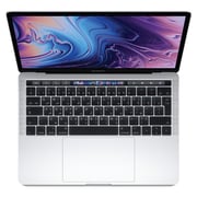 MacBook Pro 13-inch with Touch Bar and Touch ID (2018) - Core i5 2.3GHz 8GB 256GB Shared Silver English/Arabic Keyboard - Middle East Version