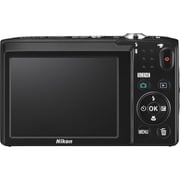 Nikon Coolpix S2900 Compact Slim Camera Black