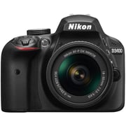 كاميرا نيكون D3400 DSLR أسود مع عدسة AF-P 18-55mm VR