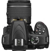 Nikon D3400 DSLR Camera Black With AF-P 18-55mm VR Lens + 55-200 VRII Lens