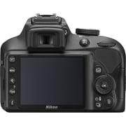 Nikon D3400 DSLR Camera Black With AF-P 18-55mm VR Lens + 55-200 VRII Lens