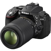 Nikon D5300 DSLR Camera Black With AF-P 18-55mm Lens