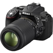 Nikon D5300 DSLR Camera + 18-55mm NVR + 55-200 VR II Lens