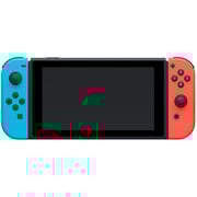 Nintendo Switch 32GB Neon Blue/Red Middle East Version + Stealth Starter Pack + Troll & I Game
