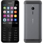 Nokia 230 Dual Sim Mobile Phone Dark Silver