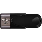 PNY Attache 4 USB Flash Drive 64GB Black FD64GATT4EF