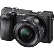 Sony Alpha A6300 APS-C Mirrorless Camera Body Black- ILCE6300MB + Sony E 18-135mm f/3.5-5.6 OSS Lens