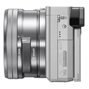 Sony Alpha A6300 APS-C Mirrorless 4K Camera Silver - ILCE6300LS + 16-50mm Lens