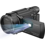 Sony FDR-AXP55 4K Handycam with Built-in projector Camcorder Black