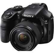 Sony ILCE3500 A3500 Digital Mirrorless Camera Black + 18-50mm + 55-210mm Lens