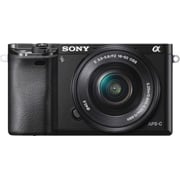Sony Alpha A6000 APS-C Mirrorless Camera Black - ILCE6000LB + 16-50mm Lens