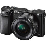Sony Alpha A6000 APS-C Mirrorless Camera Black - ILCE6000LB + 16-50mm Lens