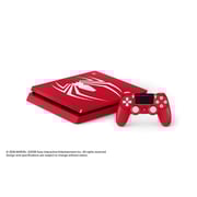 Sony PlayStation 4 Slim Gaming Console 1TB Red Limited Edition Marvel's Spider-Man Game
