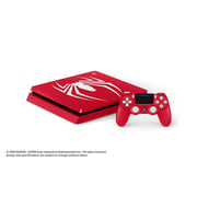 Sony PlayStation 4 Slim Gaming Console 1TB Red Limited Edition Marvel's Spider-Man Game