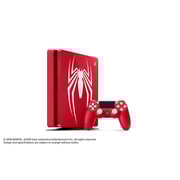 Sony PlayStation 4 Slim Gaming Console 1TB Red Limited Edition Marvel's Spider-Man Game