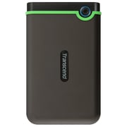 Transcend TS1TSJ25M3S Storejet USB 3.1 External Hard Drive 1TB Grey/Green