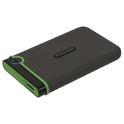 Transcend TS1TSJ25M3S Storejet USB 3.1 External Hard Drive 1TB Grey/Green